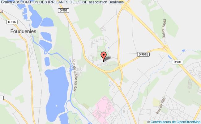 plan association Association Des Irrigants De L'oise Beauvais