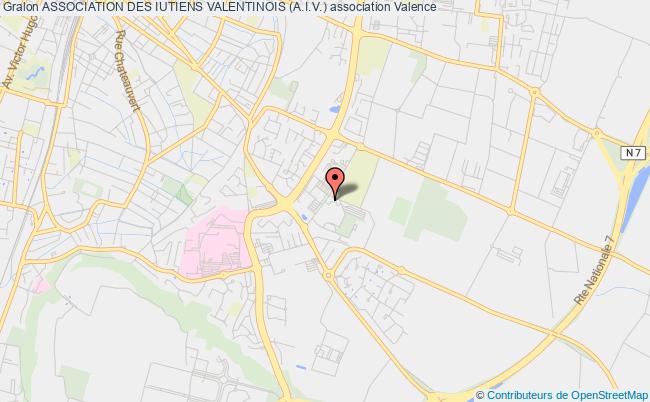 plan association Association Des Iutiens Valentinois (a.i.v.) Valence