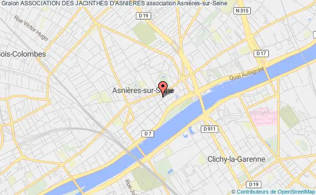 plan association Association Des Jacinthes D'asnieres Asnières-sur-Seine