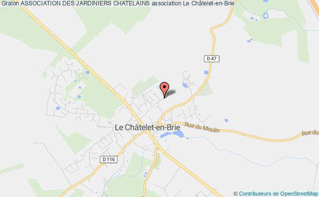 plan association Association Des Jardiniers Chatelains Le    Châtelet-en-Brie