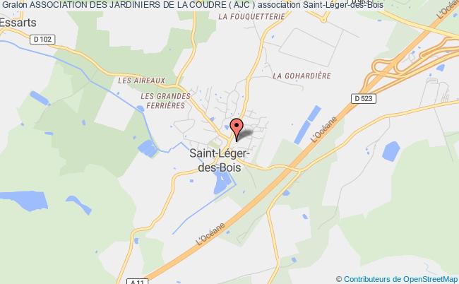 plan association Association Des Jardiniers De La Coudre ( Ajc ) Saint-Léger-des-Bois