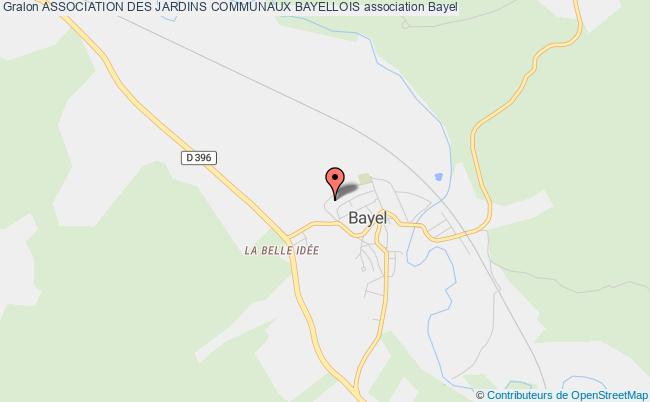 plan association Association Des Jardins Communaux Bayellois Bayel