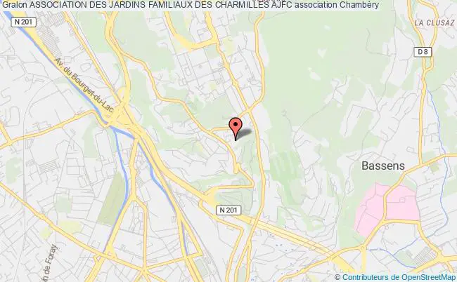 plan association Association Des Jardins Familiaux Des Charmilles Ajfc Chambéry