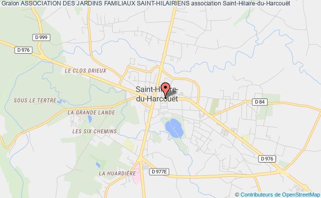plan association Association Des Jardins Familiaux Saint-hilairiens Saint-Hilaire-du-Harcouët