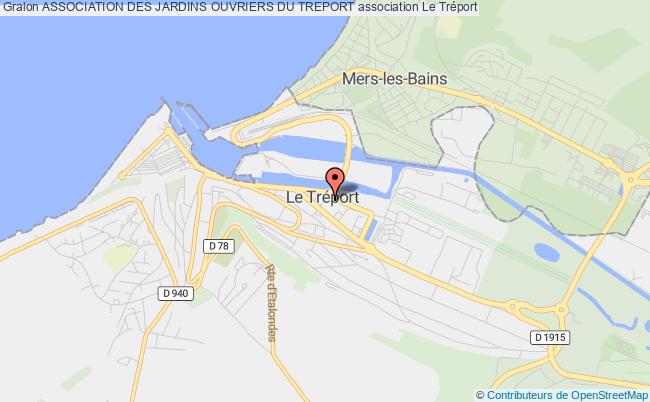 plan association Association Des Jardins Ouvriers Du Treport 