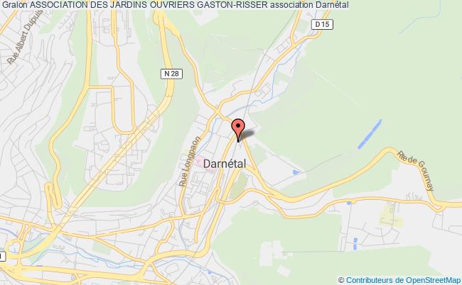ASSOCIATION DES JARDINS OUVRIERS GASTON-RISSER