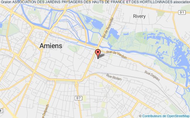 plan association Association Des Jardins Paysagers Des Hauts De France Et Des Hortillonnages Amiens