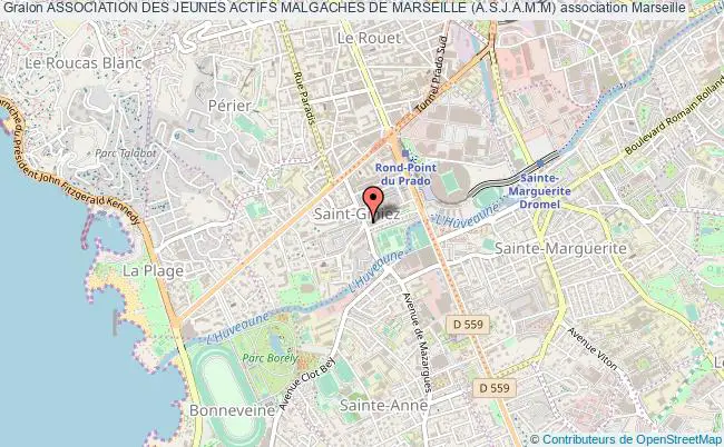 plan association Association Des Jeunes Actifs Malgaches De Marseille (a.s.j.a.m.m) Marseille