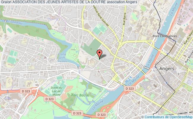 plan association Association Des Jeunes Artistes De La Doutre Angers