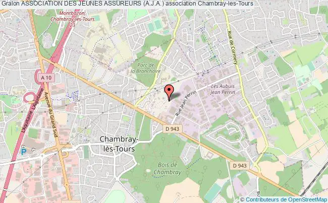 plan association Association Des Jeunes Assureurs (a.j.a.) Chambray-lès-Tours