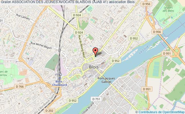 plan association Association Des Jeunes Avocats Blaisois (ajab 41) Blois