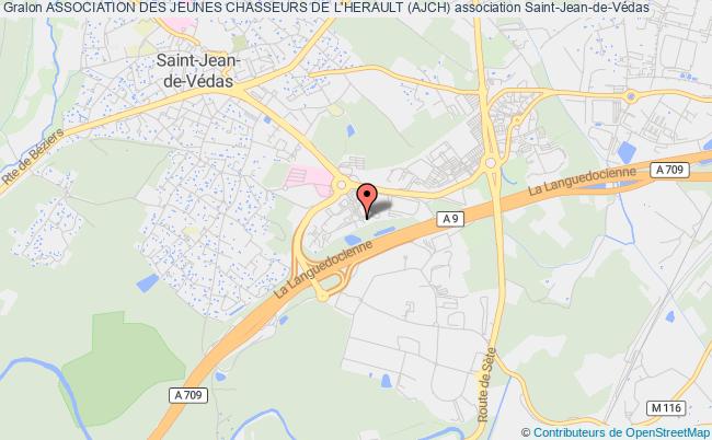 plan association Association Des Jeunes Chasseurs De L'herault (ajch) Saint-Jean-de-Védas