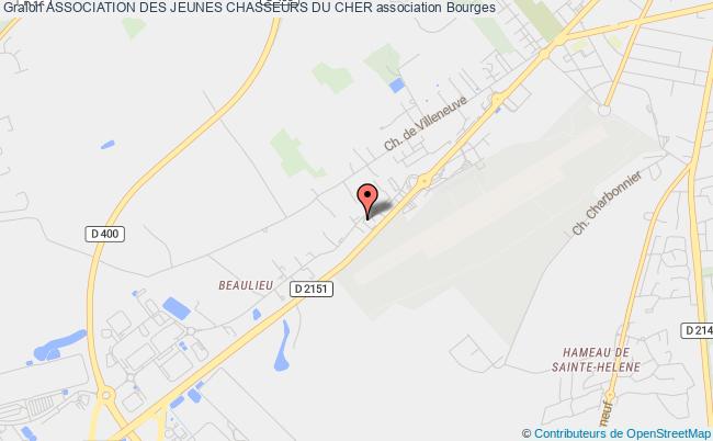 plan association Association Des Jeunes Chasseurs Du Cher Bourges