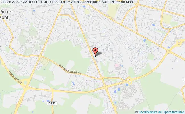 plan association Association Des Jeunes Coursayres Saint-Pierre-du-Mont