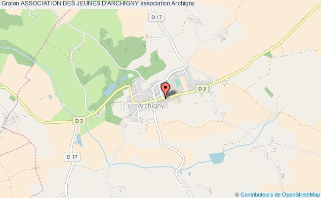 plan association Association Des Jeunes D'archigny Archigny