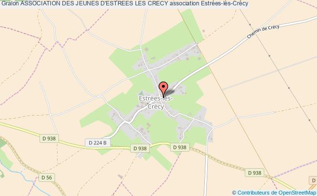 plan association Association Des Jeunes D'estrees Les Crecy Estrées-lès-Crécy