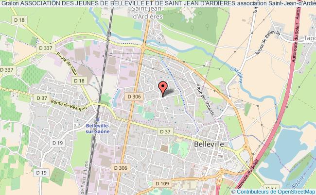 plan association Association Des Jeunes De Belleville Et De Saint Jean D'ardieres Saint-Jean-d'Ardières