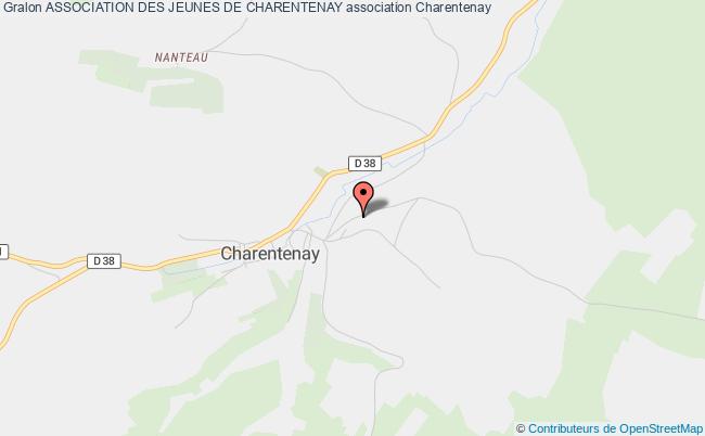 plan association Association Des Jeunes De Charentenay Charentenay