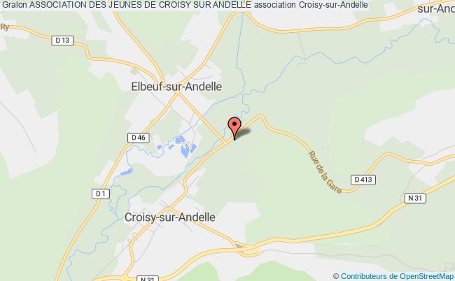 plan association Association Des Jeunes De Croisy Sur Andelle Croisy-sur-Andelle