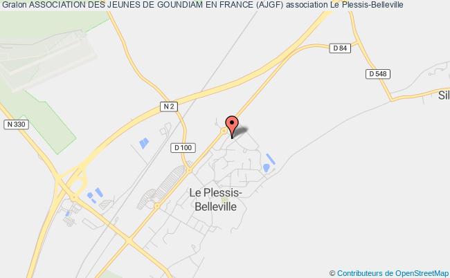 plan association Association Des Jeunes De Goundiam En France (ajgf) Le    Plessis-Belleville