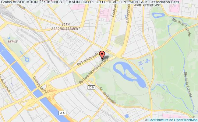 plan association Association Des Jeunes De Kalinioro Pour Le Developpement Ajkd Paris