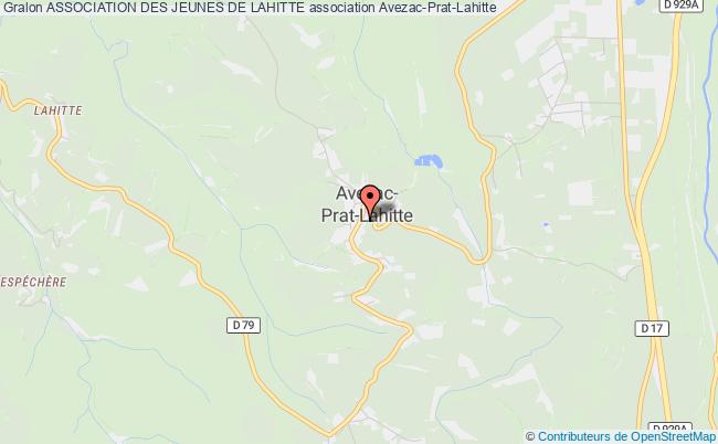 plan association Association Des Jeunes De Lahitte Avezac-Prat-Lahitte