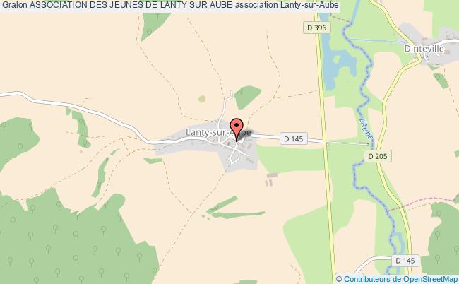plan association Association Des Jeunes De Lanty Sur Aube Lanty-sur-Aube