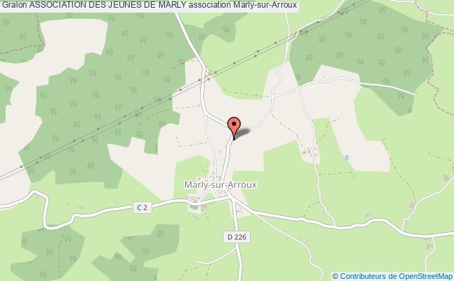 plan association Association Des Jeunes De Marly Marly-sur-Arroux