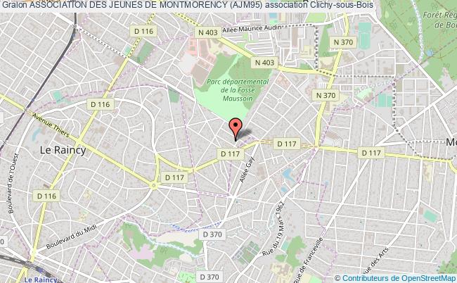 plan association Association Des Jeunes De Montmorency (ajm95) Clichy-sous-Bois