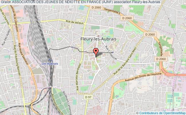 plan association Association Des Jeunes De Ndiotte En France (ajnf) Fleury-les-Aubrais