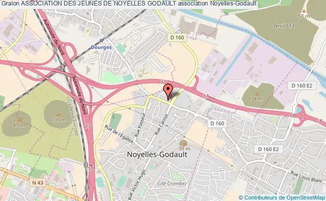 plan association Association Des Jeunes De Noyelles Godault Noyelles-Godault
