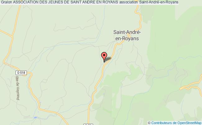 plan association Association Des Jeunes De Saint Andre En Royans Saint-André-en-Royans