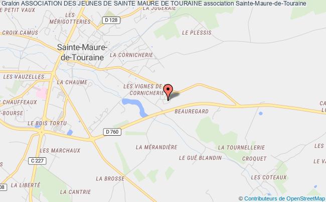 plan association Association Des Jeunes De Sainte Maure De Touraine Sainte-Maure-de-Touraine