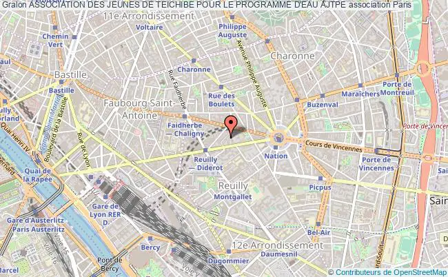 plan association Association Des Jeunes De Teichibe Pour Le Programme D'eau Ajtpe Paris