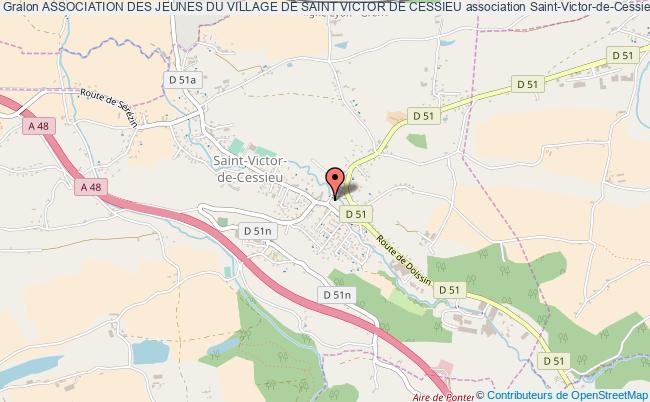 plan association Association Des Jeunes Du Village De Saint Victor De Cessieu Saint-Victor-de-Cessieu