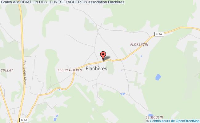 plan association Association Des Jeunes Flacherois Flachères