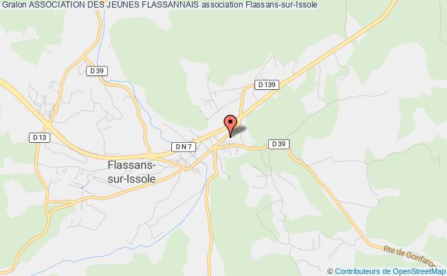 plan association Association Des Jeunes Flassannais Flassans-sur-Issole