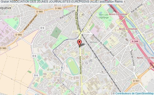 plan association Association Des Jeunes Journalistes Europeens (ajje) Reims