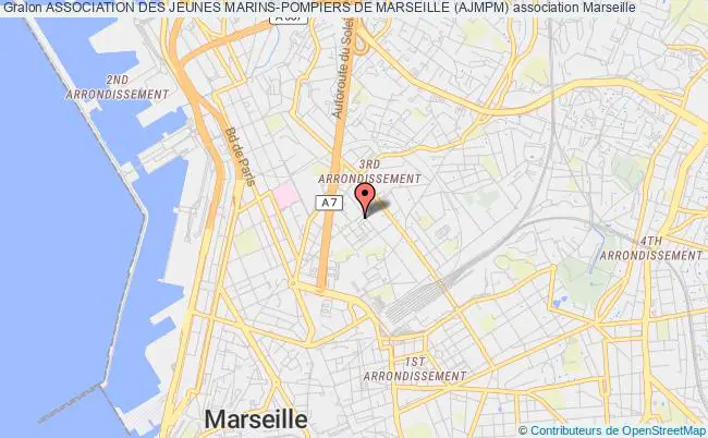 plan association Association Des Jeunes Marins-pompiers De Marseille (ajmpm) Marseille 3