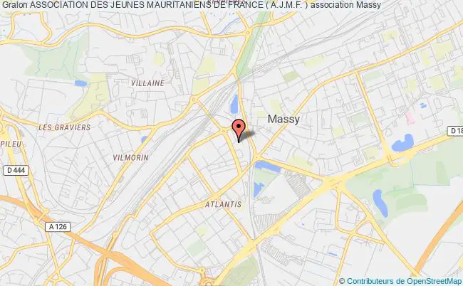 plan association Association Des Jeunes Mauritaniens De France ( A.j.m.f. ) Châtillon