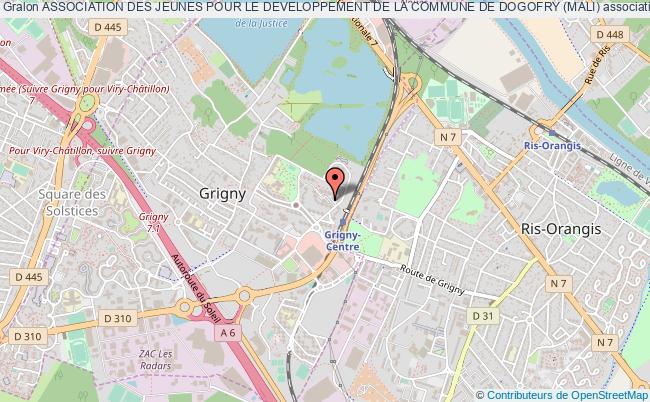 plan association Association Des Jeunes Pour Le Developpement De La Commune De Dogofry (mali) Grigny