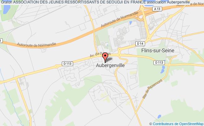 plan association Association Des Jeunes Ressortissants De Seoudji En France Aubergenville