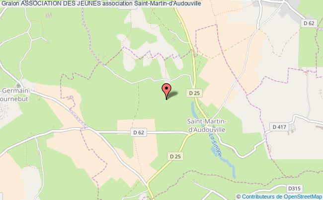 plan association Association Des Jeunes Saint-Martin-d'Audouville