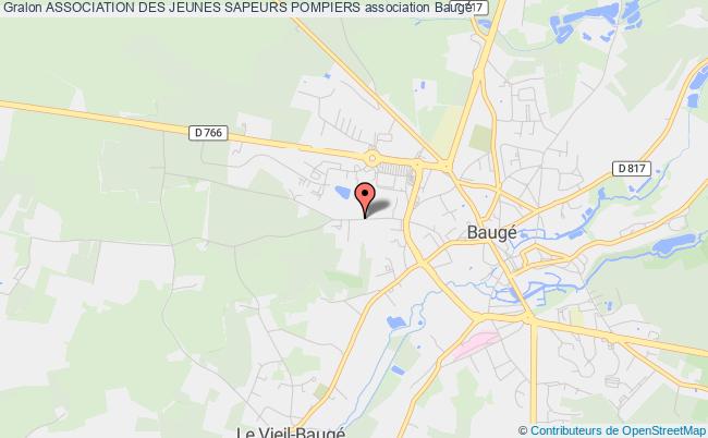 plan association Association Des Jeunes Sapeurs Pompiers Baugé-en-Anjou