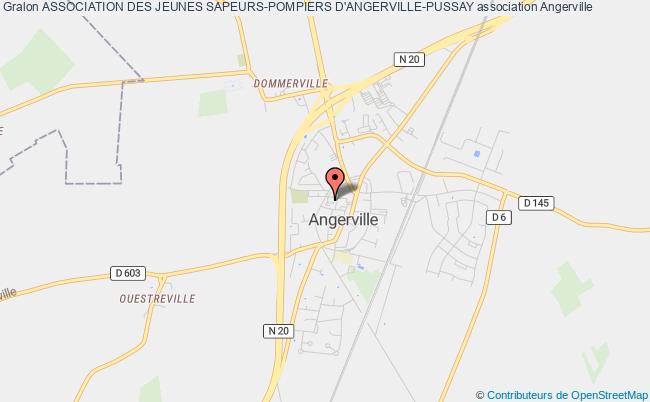 plan association Association Des Jeunes Sapeurs-pompiers D'angerville-pussay Angerville