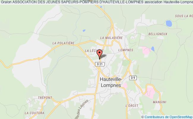 plan association Association Des Jeunes Sapeurs-pompiers D'hauteville-lompnes Hauteville-Lompnes