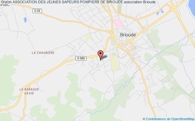 plan association Association Des Jeunes Sapeurs Pompiers De Brioude Brioude