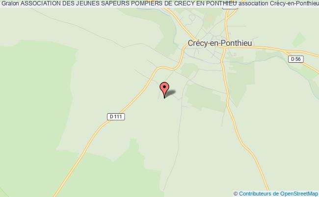 plan association Association Des Jeunes Sapeurs Pompiers De Crecy En Ponthieu Crécy-en-Ponthieu
