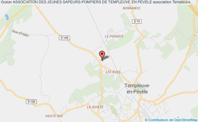 plan association Association Des Jeunes Sapeurs-pompiers De Templeuve En PÉvÈle Templeuve-en-Pévèle