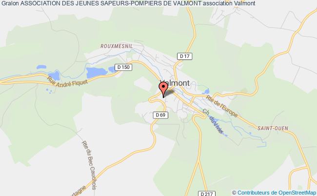 plan association Association Des Jeunes Sapeurs-pompiers De Valmont Valmont